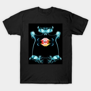 Smoke Art abstract creation of an adorable monster T-Shirt